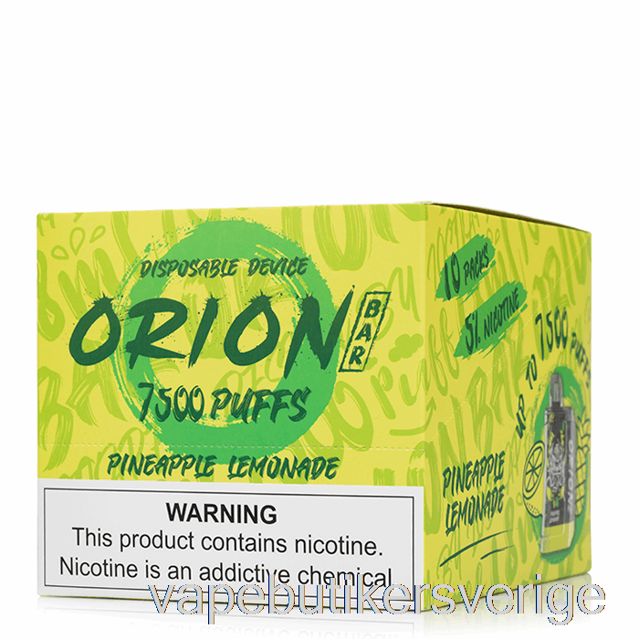 Vape Sverige [10-pack] Lost Vape Orion Bar 7500 Engångs